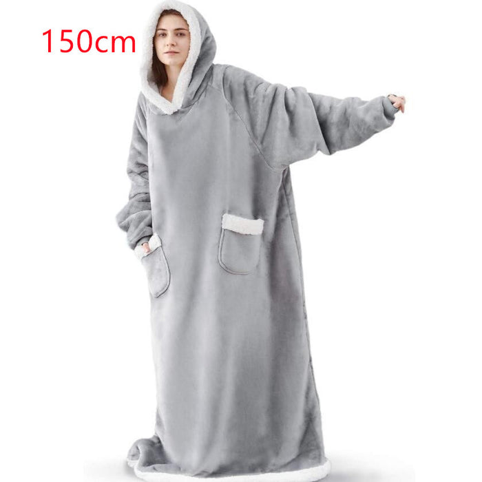 Wearable Blanket Hoodie — Unisex Oversized