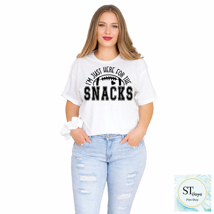 STYVU "I'm Just Here For The Snacks" Graphic Tee