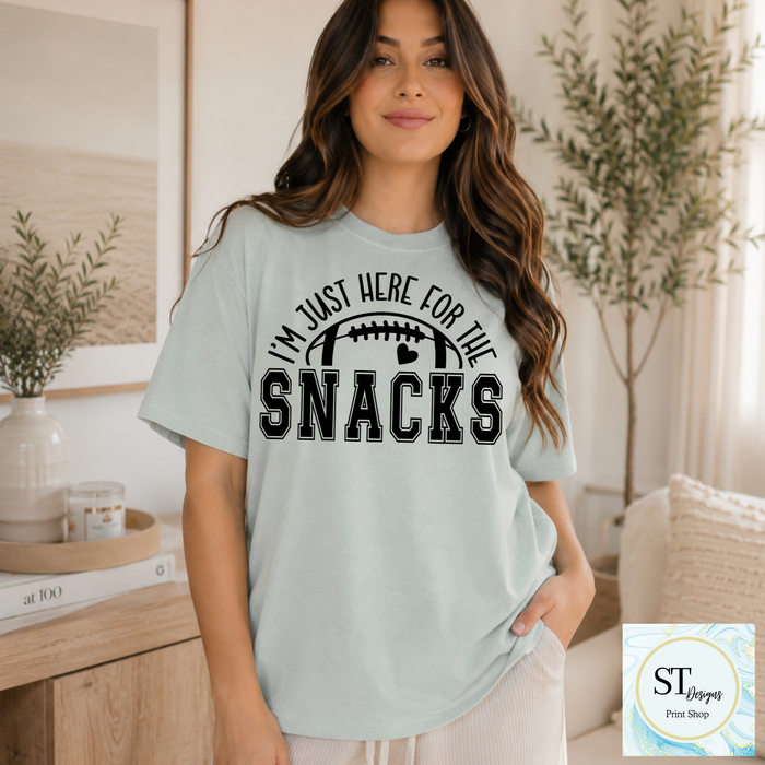 STYVU "I'm Just Here For The Snacks" Graphic Tee