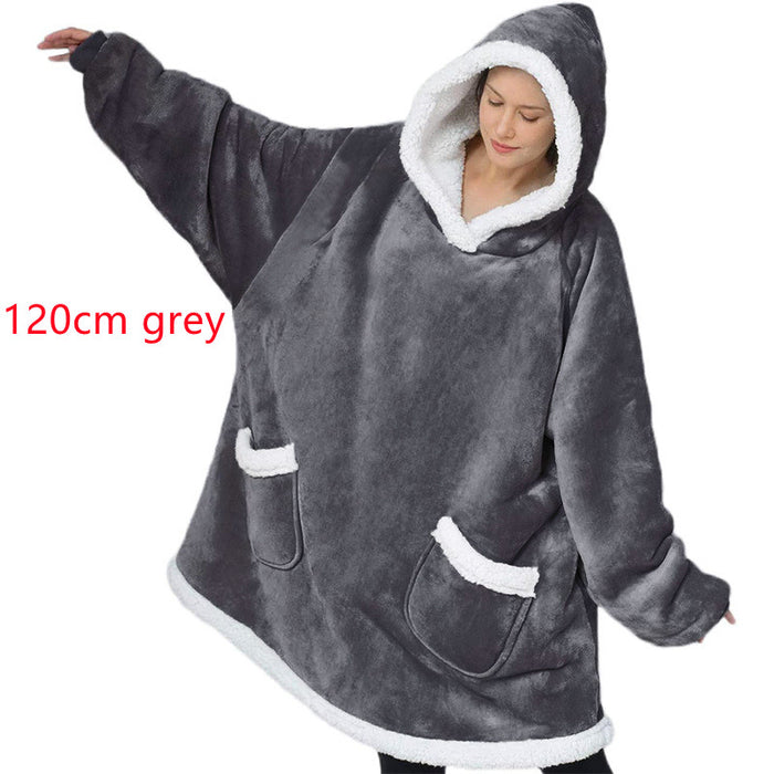 Wearable Blanket Hoodie — Unisex Oversized