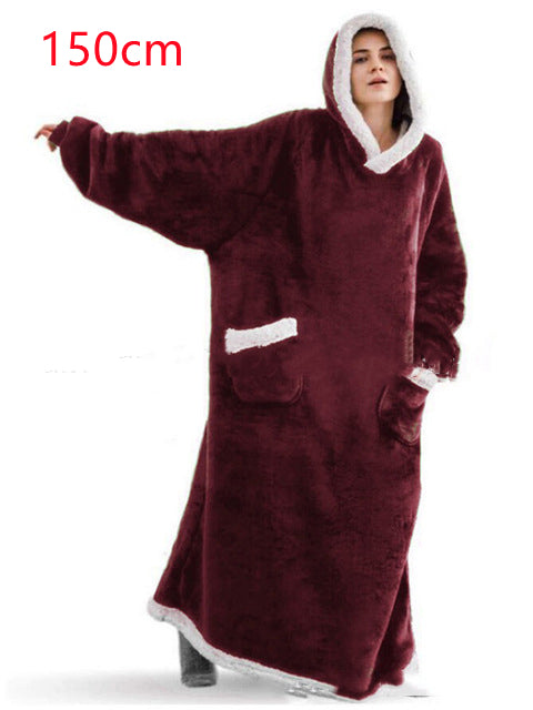 Wearable Blanket Hoodie — Unisex Oversized