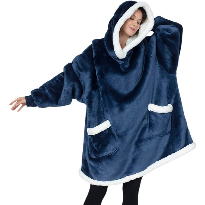 Wearable Blanket Hoodie — Unisex Oversized